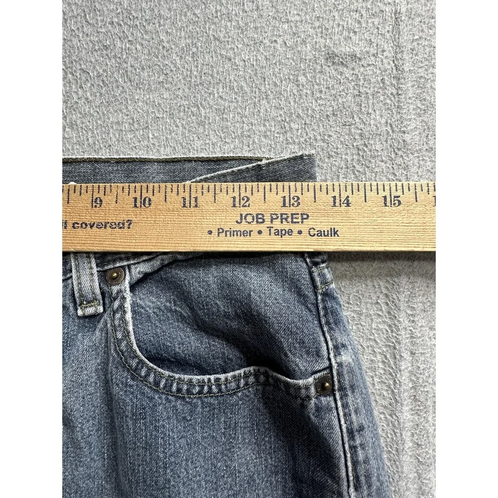 Vintage Gap Jeans Boys 4 Blue‎ Denim Made USA Button Fly Tapered Leg 90s 80s